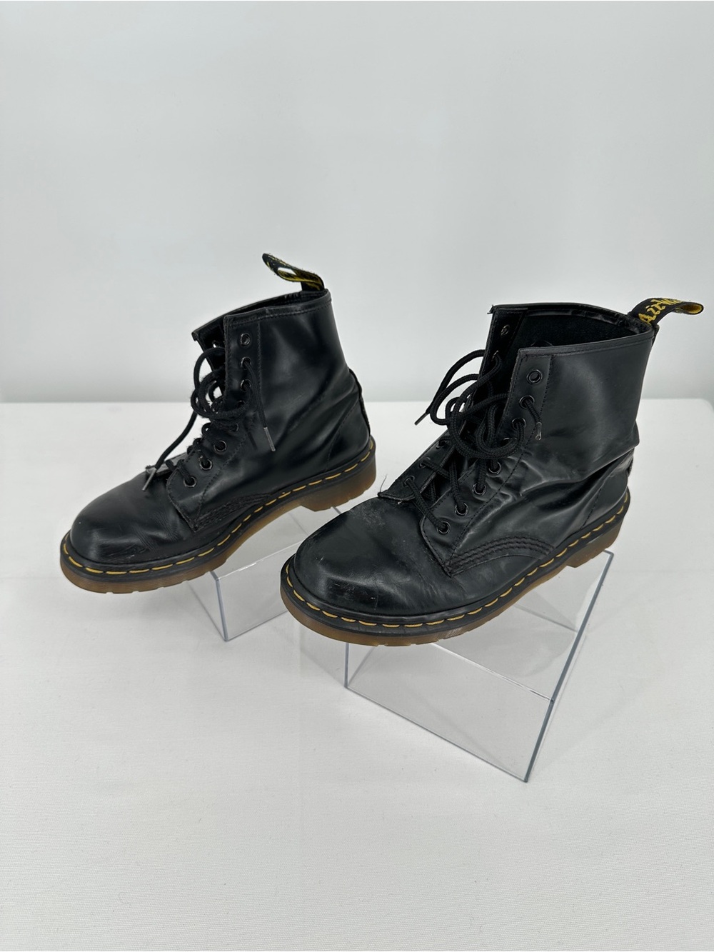 Vintage 1990’s Dr. Martens 1460 Made in England 8-Eye Boots UK 6.5 - Picture 5 of 16